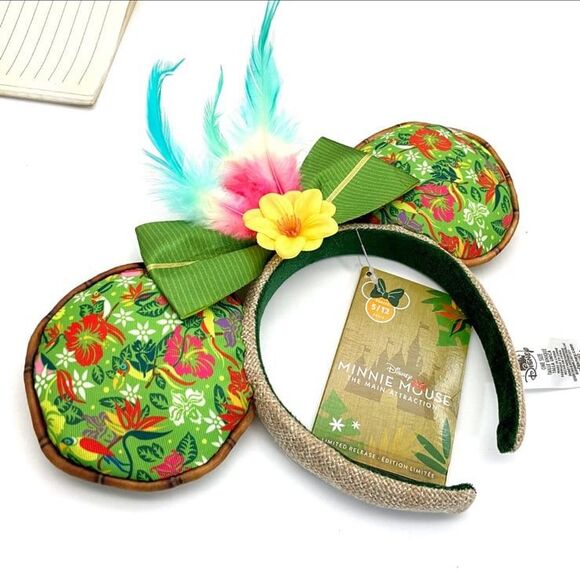 Disney Enchanted Tiki Room Collection Minnie Mouse Main Attraction Headband